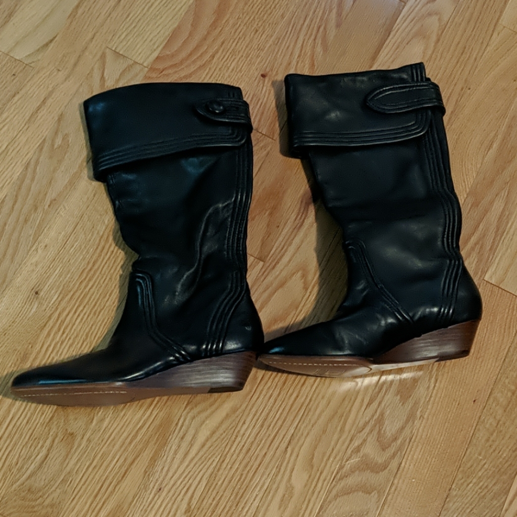 Frye Sam Button Boots